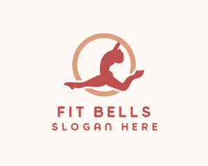 Gymnastics Exercise Fitness logo design