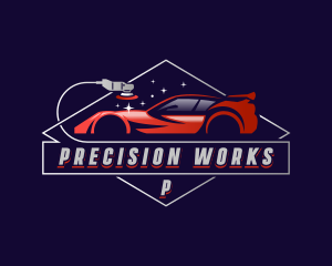 Car Detailing Polish logo design