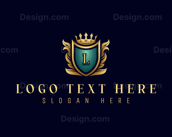 Luxury Royal Shield Logo