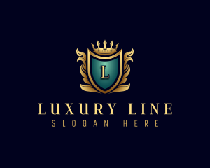 Luxury Royal Shield logo design