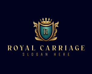 Luxury Royal Shield logo design