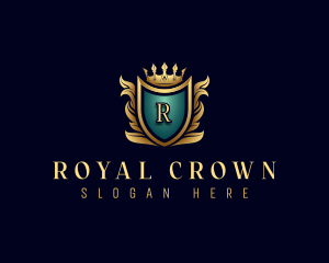 Luxury Royal Shield logo design