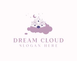 Cloud Castle Tower logo design