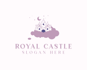 Cloud Castle Tower logo design