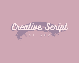 Script Cursive Business logo design