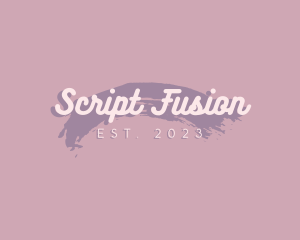 Script Cursive Business logo