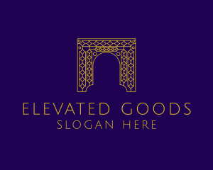  Arabic Gate Pattern logo design