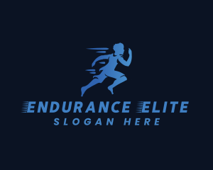 Athlete Runner Marathon logo