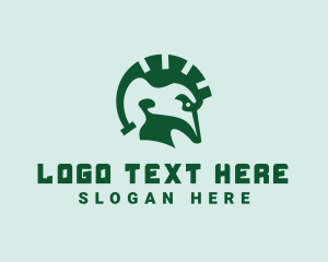 Spartan Warrior Helmet logo