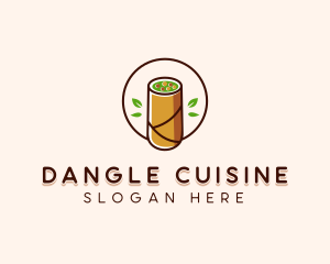 Spring Roll Dining logo design