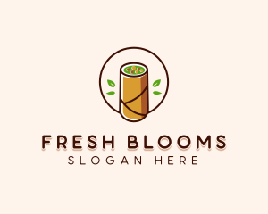 Spring Roll Dining logo design