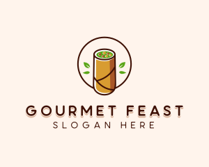 Spring Roll Dining logo design