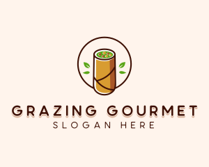 Spring Roll Dining logo design