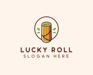 Spring Roll Dining logo design