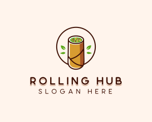 Spring Roll Dining logo design