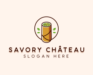 Spring Roll Dining logo design