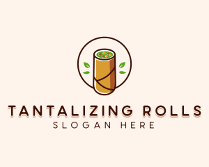 Spring Roll Dining logo design