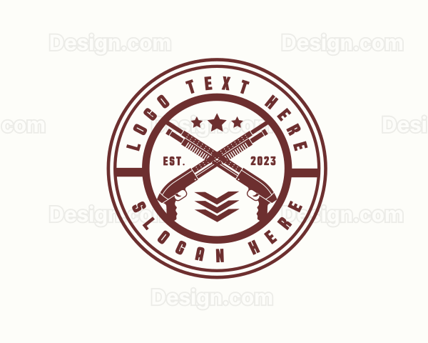 Shotgun Shooting Range Logo