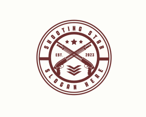 Shotgun Shooting Range logo design