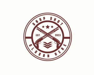 Shotgun Shooting Range logo design