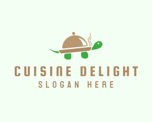 Turtle  Cloche Restaurant logo design