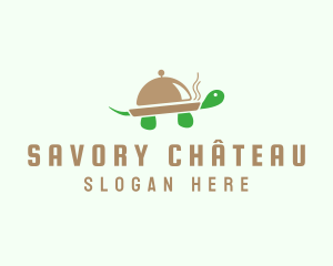 Turtle  Cloche Restaurant logo design