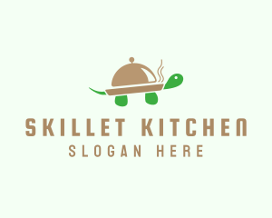 Turtle  Cloche Restaurant logo design