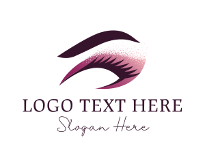 Gradient Eyelashes Makeup logo