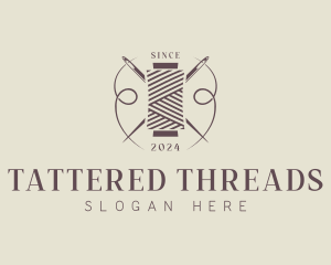 Needlecraft Sewing Thread logo design