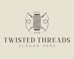 Needlecraft Sewing Thread logo design