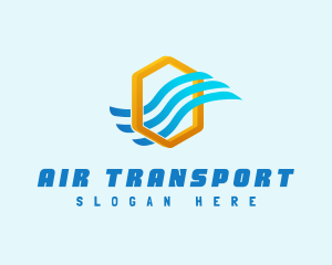 Cooling Air Conditioning logo design