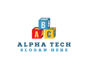 Kiddie Alphabet Blocks logo