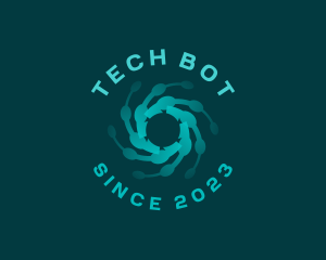 Circuit Tech AI Developer logo design