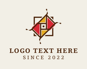 Fabric - Antique Carpet Fabric logo design