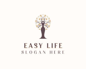 Woman Tree Spa logo design