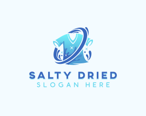 Shirt Wash Laundry logo design