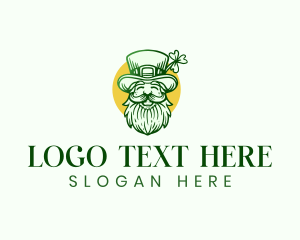 Leprechaun Irish Folklore logo