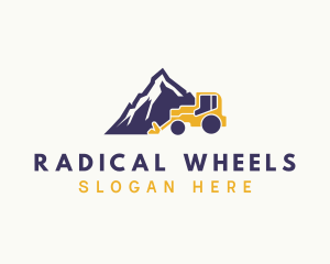 Mining Contractor Wheel Loader logo design