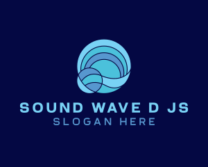 Tsunami Ocean Wave logo design