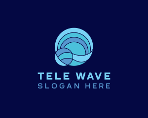 Tsunami Ocean Wave logo design