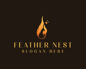 Feather Fire Restaurant logo