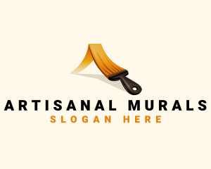 Painting Brush Mural logo