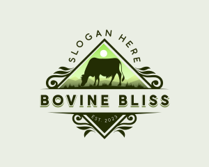 Cattle Livestock Farm logo design