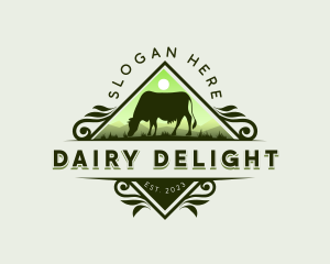 Cattle Livestock Farm logo design