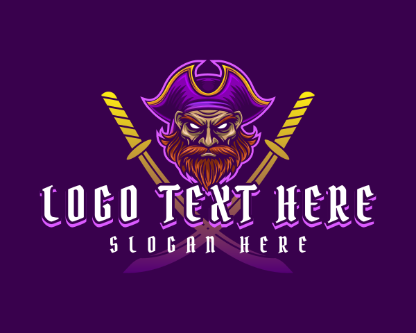 Pirate logo example 4