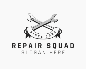 Mechanic Wrench Repair  logo design