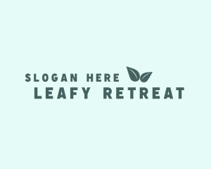 Natural Leaf Herbal logo design