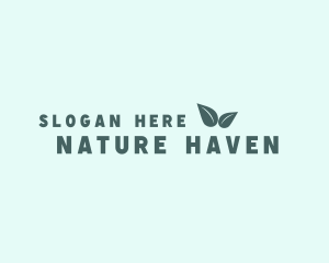 Natural Leaf Herbal logo design