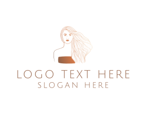 Beauty Cosmetics Woman logo design