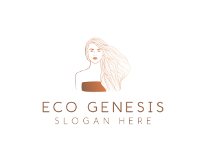 Beauty Cosmetics Woman logo design